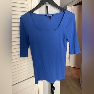 41 Hawthorn Cobalt Blue Square Neck Tee